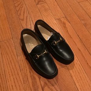 Vintage 1990s Gucci Loafer Black 34